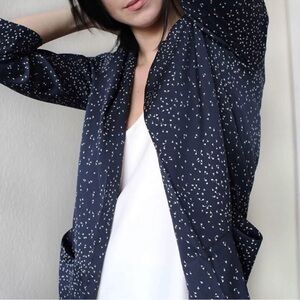 Rosemunde Silk Cropped Blazer